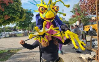 Une marionnette géante à créer en duo
