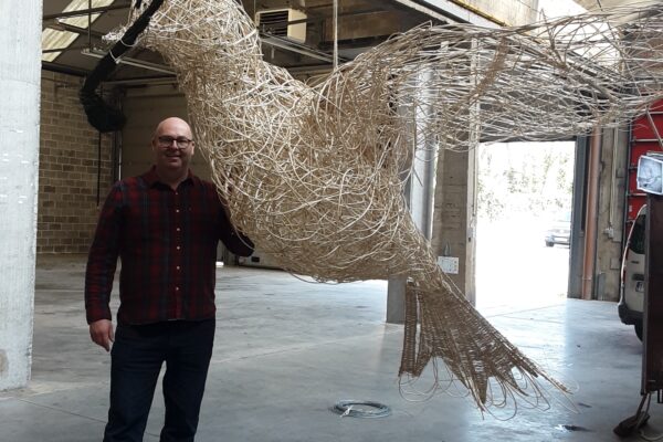 Un Géant d&rsquo;Osier, fabrication d&rsquo;une créature géante en vannerie.